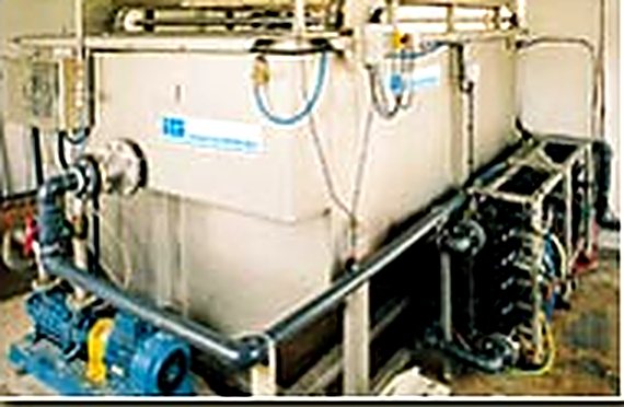 Depuradora compacta físico-química fabricada por Goini