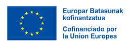 Cofinanciado por la Unión Europea — programa Hazitek de I+D empresarial (Gobierno Vasco + FEDER). Pulsa para ver el cartel completo.